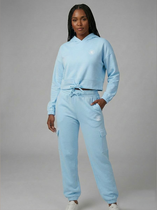 S.P B Cropped Oversize Hoodie