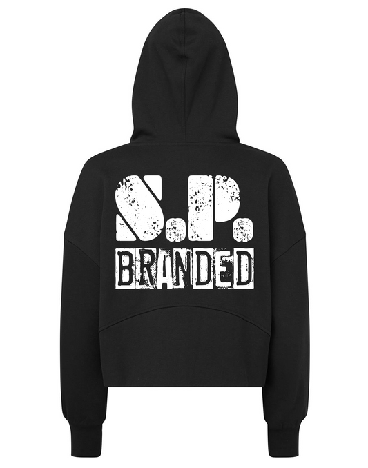 S.P Branded Cropped Hoodie