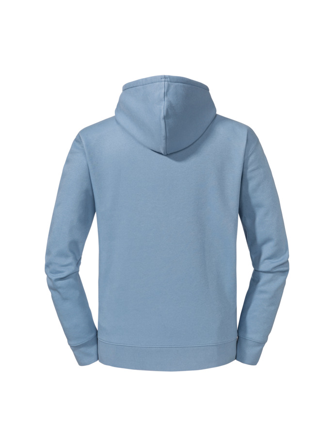 Blue S.P Classic hoodie men’s branded hoodie back view