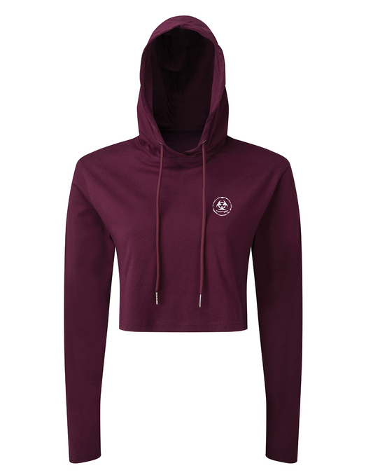 S.P Classic Crop Longsleeve Hoodie  Tee