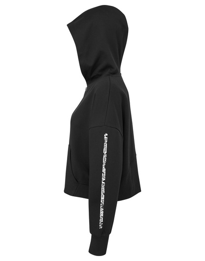 S.P Branded Cropped Hoodie