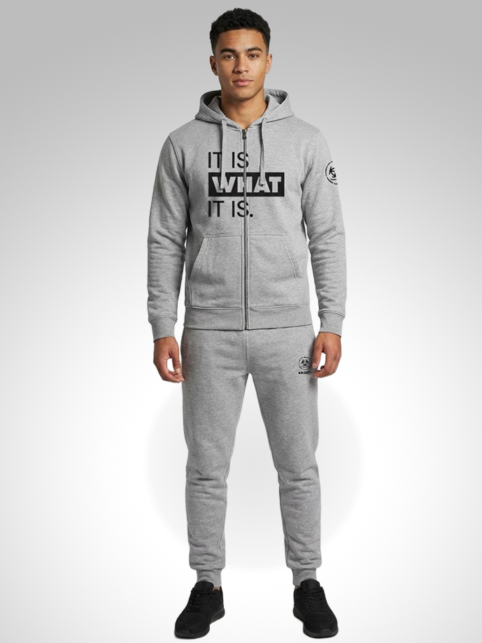 It Is What It Is. Zip Hoodie