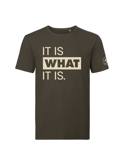 It is what it is. Tee