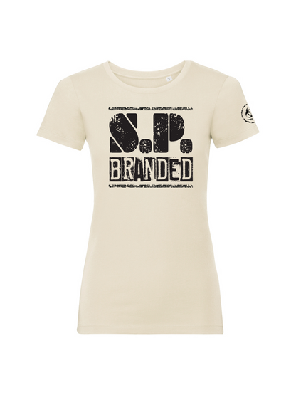 S.P Branded Organic Fitted Tee