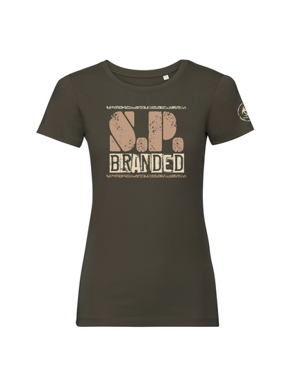 S.P Branded Organic Fitted Tee