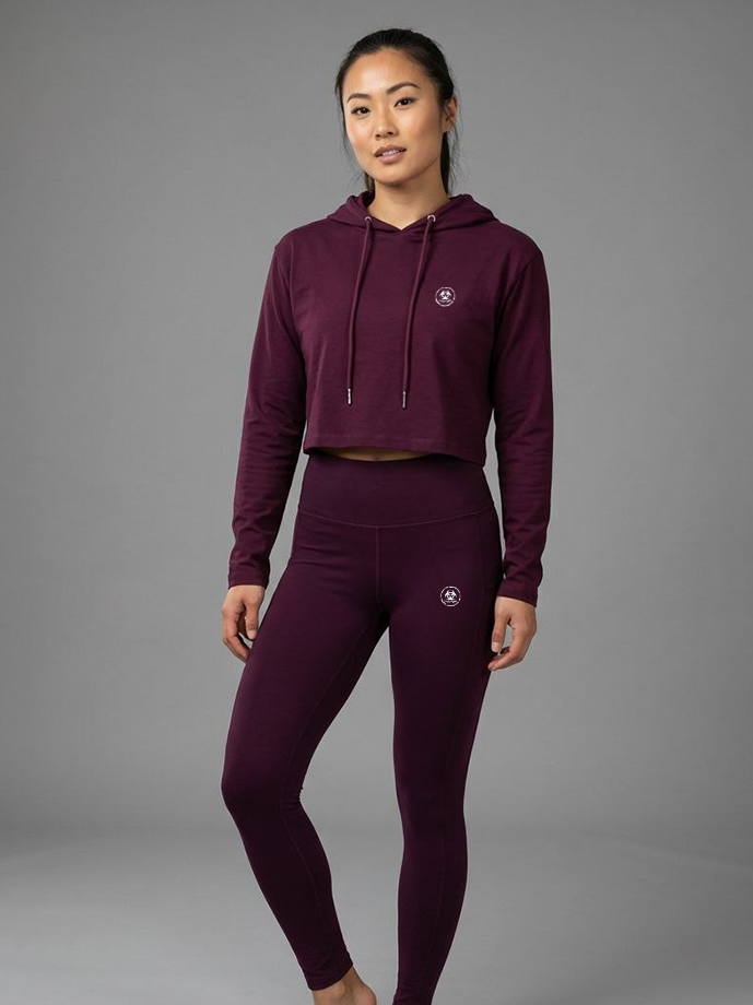 S.P Classic Crop Longsleeve Hoodie  Tee